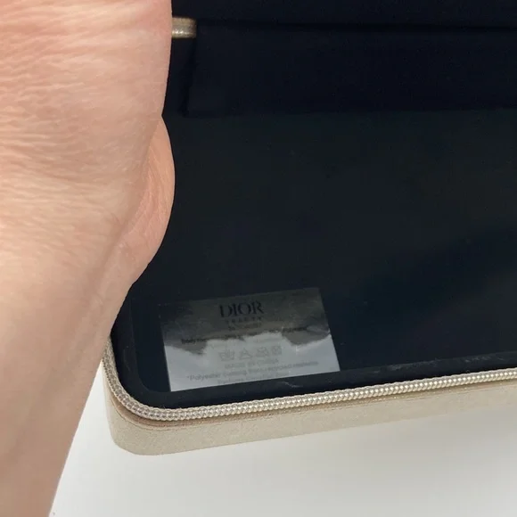 NWB DIOR NOVELTY GOLD SILVER JEWELRY BOX - Picture 7 of 9